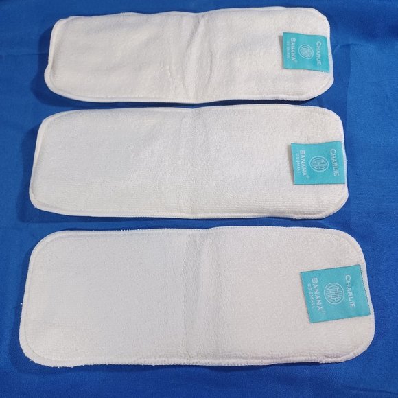 New Charlie Banana Boys 6 pc Camo Cloth Diaper & Inserts Set "Little Warrior" - Picture 3 of 10